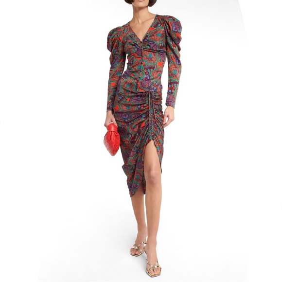 NEW VERONICA BEARD PAISLEY PRINT TOP - Picture 10 of 11